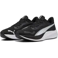 Puma Loopschoen 'Pounce Lite' zwart / zilver / wit