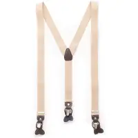 Tresanti | ZANIN | Elastische bretels uni | Beige
