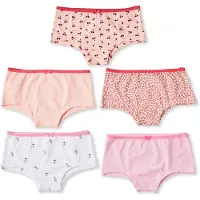 Little label hipster - roze/wit (set van 5) Slip Meisjes Stretchkatoen - maat 158/164