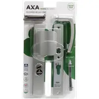 Axa Veiligheidsbeslag Voor Deur Curve - Aluminium - Skg*** Kerntrekbeveiliging - Pc55mm