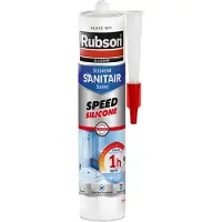 Rubson Silicone Sanitair Speed Wit 280ml