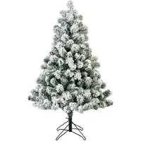 Kaemingk Kerstboom, Imperial den, besneeuwd, hoogte 150 cm, groen/wit - Everlands