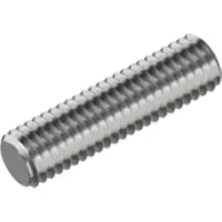 Wasi RVS draadeind DIN 976 A2 M8X35 per 5 stuks