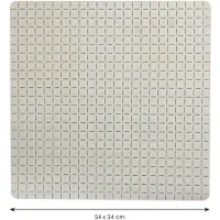 Overig Msv Antislipmat Quadro - Wit - 54x54cm