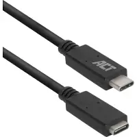 ACT USB-kabel AC7412 Zwart 2 m
