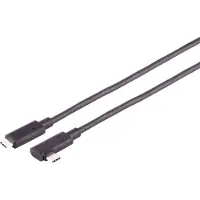 S-Impuls USB-C active optical cable (AOC) | haaks (links/rechts) | USB3.1 10 Gbps | PD 60W | 5 meter