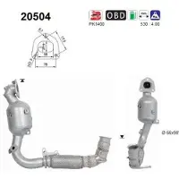 As 20504 Katalysator