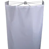 Overig Ridder Opvouwbare Douchecabine Ombrella Madison 210x180cm Wit