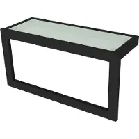 Allibert Handdoekhouder Loft-game + Oplegplank 40cm Zwart