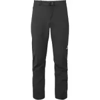 Mountain Equipment - Ibex Mountain Pant - Softshellbroek 48 - Long, zwart