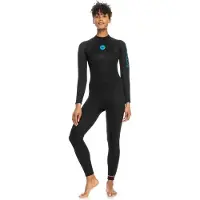 Roxy 4/3 Mm Sr School Dames Neopreen Wetsuit Met Lange Mouwen En Rugrits