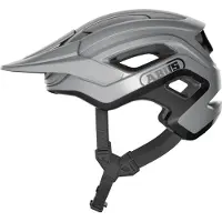 ABUS Fietshelm CLIFFHANGER Ti silver M - 54-58 cm - zilver - Geschikt voor gebruik op mountainbikes - 325 g