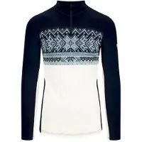Dale of Norway - Vail Baselayer Half Zip - Merino-ondergoed M, blauw/wit