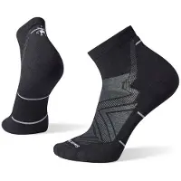Smartwool Sok Unisex Run Targeted Cushion Ankle Socks Black-S