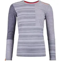 Ortovox - Women's 185 Rock'N'Wool Long Sleeve - Merino-ondergoed L, purper