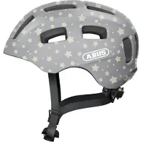 ABUS Casque Vélo Youn-I 2.0 Etoile - grise || Maat: 48-54 cm