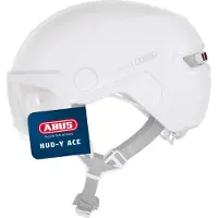 ABUS Fietshelm HUD-Y ACE pure white S - 51-55 cm - wit - Geschikt voor gebruik op elektrische fietsen - stadsfietsen - 400 g
