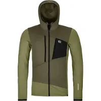 Ortovox - Fleece Grid Hoody - Fleecevest XL, olijfgroen