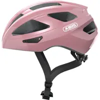 ABUS Fietshelm MACATOR shiny rose L - 58-62 cm - pink - Geschikt voor gebruik op elektrische fietsen - stadsfietsen - 360 g