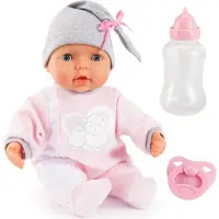 Bayer - Babypop My Piccolina Interactive in roze 38 cm