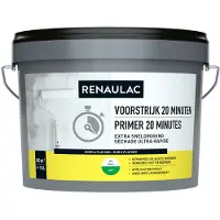 RENAULAC 20 Minutes Primer - Muur En Plafond - Wit - 10l