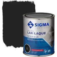 Sigma lak interieur 7021 zwart grijs hoogglans 750 ml
