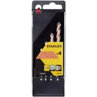 Stanley Betonboor Set - Diam. 4/5/6/8mm