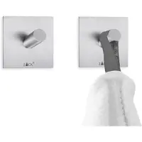 Zack Haakje Peco Vierkant Mat (Set van 2)
