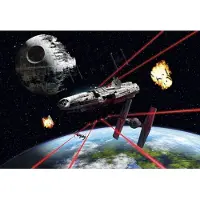 Komar Fotobehang Millennium Falcon - Meerkleurig - 2,54m X 368cm