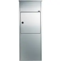 Allux Pakketzuil 600 - Met 6-pins RUKO slot - RVS