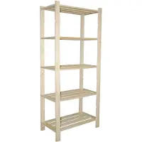 Sencys Stellingkast - 170x75x40 - Draagkracht 50kg - Pine