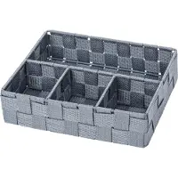 Wenko Badkameropberger Adria - Organizer - Bruin - 17x6,5x26cm