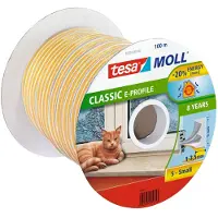 TESA Tochtband E-profile Wit 100m