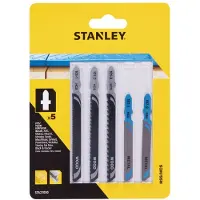 Stanley Decoupeerzaagblad Universeel - Bi-metaal/hcs - 5 Stuks