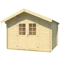 Weka Tuinhuis 209 - Onbehandeld - 300x300cm
