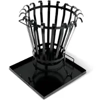 Central Park BBQ & Friends Lovington vuurkorf zwart Ø 39,5 cm