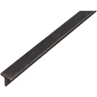 Alberts T-profiel - Staal Ruw - 25x25x3,5mm 2m