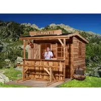 Weka Tuinhuis 820 - Onbehandeld - 242x174cm