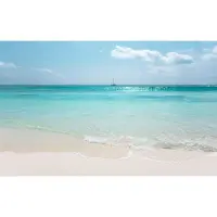 Overig Fotobehang Azur Ocean - Blauw - 25m X 400cm