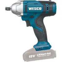 Wesco Accu Slagmoersleutel Ws2905.9 - 18v - 1/4 Inch - 140nm - (zonder Accu)
