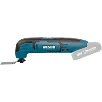 Wesco Oscillerende Multitool Ws2912.9 - 18v - Zonder Accu