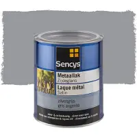 Sencys Metaallak Zijdeglans Zilvergrijs 750ml