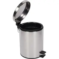 AquaVive 5l Pedal Bin Mat Rvs