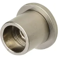 DecoMode Gordijnroede Steun Idd Strak Rvs Look 16mm - 2 Stuks