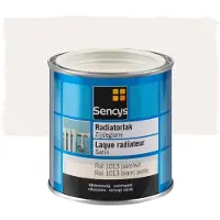 Sencys Radiatorlak Zijdeglans Parelwit Ral 1013 250ml