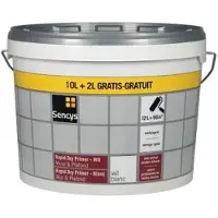 Sencys Rapid Dry Primer - Muur En Plafond - Wit - 12l