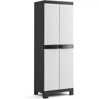 Sencys Hoge Kast Donkergrijs 45x65x182cm
