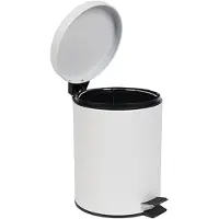 AquaVive 5l Pedal Bin Mat Wit