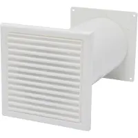 Sencys Muurdoorvoerset Ø125mm 280-480mm Kunststof