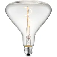 Home Sweet Home Ledfilamentlamp Flex R140 - D12,5cm - Dimbaar - Warm Wit - E27 - 3w